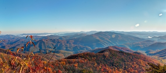 USA South: Great Smoky Mountains NP, Great Smoky Mountains National Park, Mt. Cammerer, Walkopedia