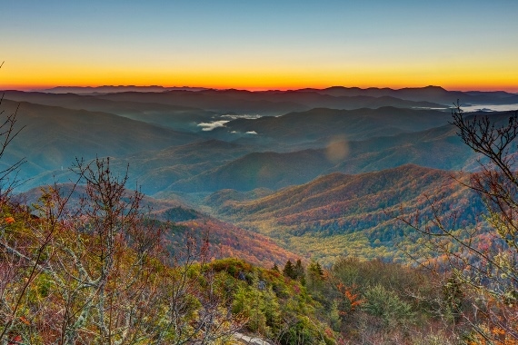Great Smoky Mountains National Park: Mt. Cammerer - © Flicker user Michael Hicks