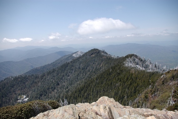 USA South, Mount le Conte, Alum Cave Trail ??? Mount le Conte Vista -03, Walkopedia