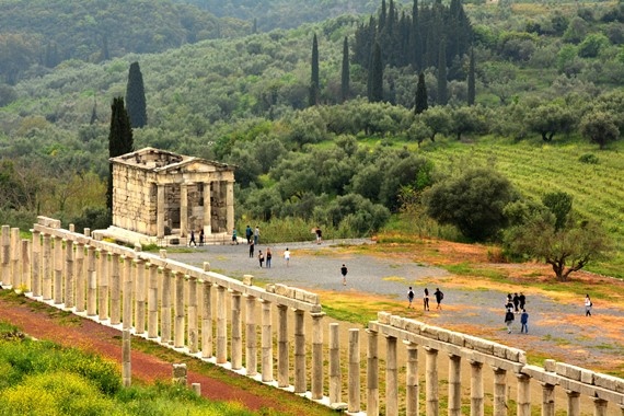 Greece Peloponnese, Ancient Messene, Ancient Messene, Walkopedia