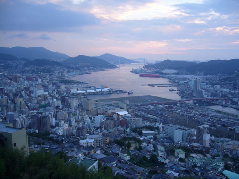 Japan Kansai, Konpira-san, View from Mt. Konpira, Walkopedia