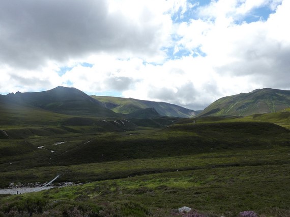 United Kingdom Scotland Cairngorms, Upper Dee Valley, East Cairngorms, Walkopedia