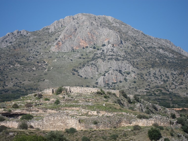 Greece Peloponnese, Mycenean Roads, Mycenae, Mycenae, Walkopedia