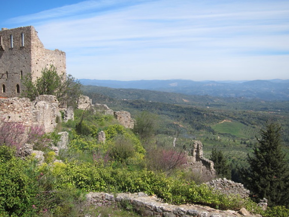 Greece Peloponnese: Taygetus range and the Mani, Taygetus and the Mani, Mystras, Walkopedia