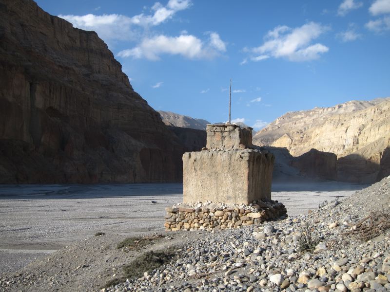 Nepal Annapurna & Mustang, Mustang, Above Chhusang, Walkopedia