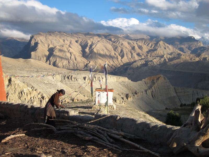 Nepal Annapurna & Mustang, Mustang, At work, Walkopedia