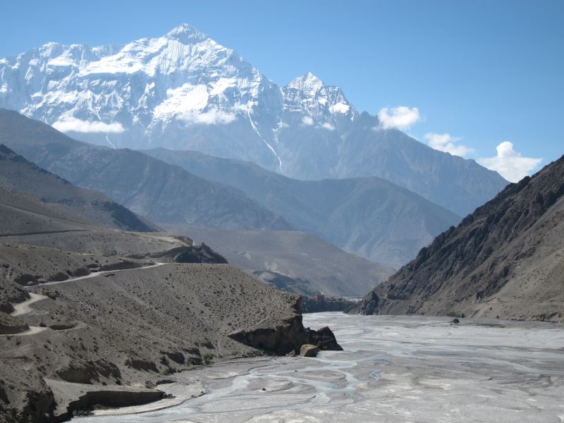 Nepal Annapurna & Mustang, Mustang, Back down Kali Gandaki gorge, Walkopedia