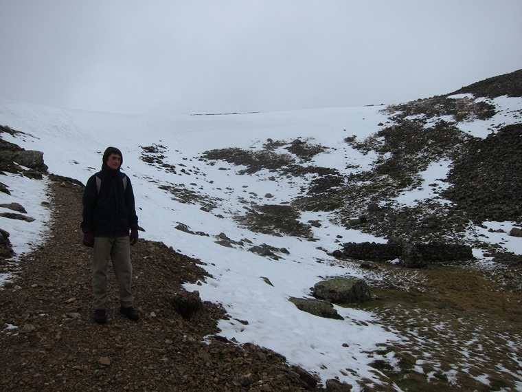 United Kingdom England Lake District, Scafell Pike, Climbing toward Broad Crag, Walkopedia