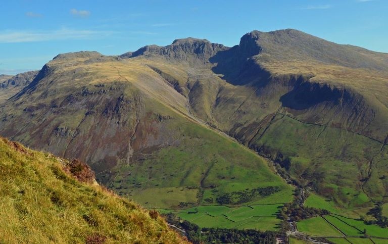 © Doug Sim... Scafell Pike: © Doug Sim...