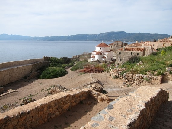 Greece Peloponnese: South-east, Monemvasia, , Walkopedia