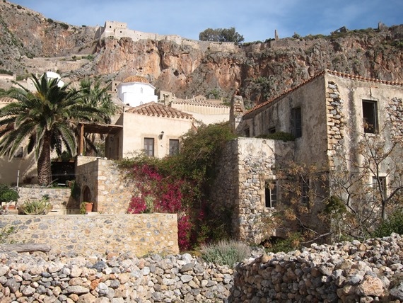 Greece Peloponnese: South-east, Monemvasia, , Walkopedia