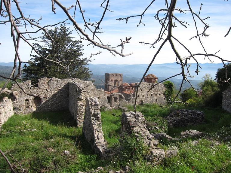 Greece Peloponnese: Taygetus range and the Mani, Byzantine Mystras, , Walkopedia