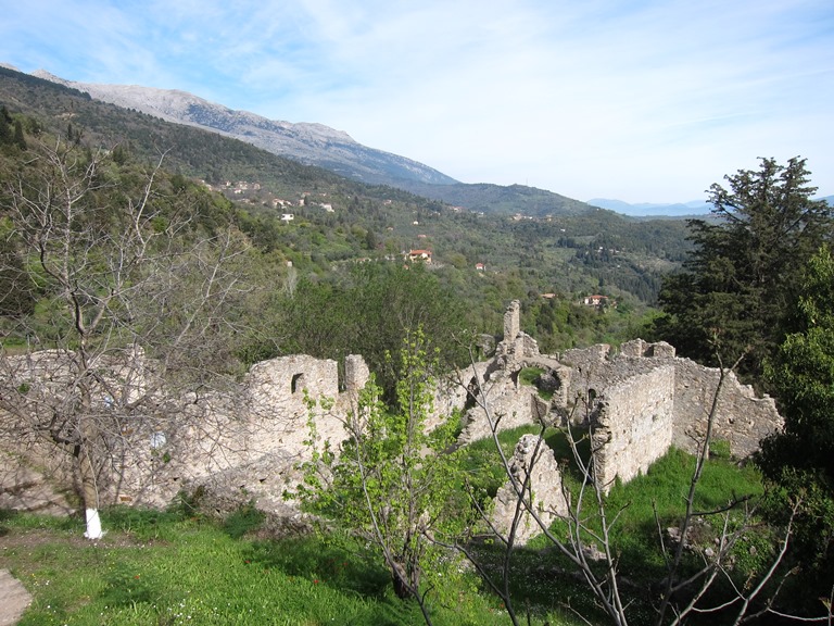 Greece Peloponnese: Taygetus range and the Mani, Byzantine Mystras, , Walkopedia