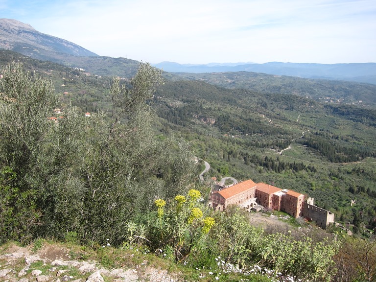 Greece Peloponnese: Taygetus range and the Mani, Byzantine Mystras, , Walkopedia