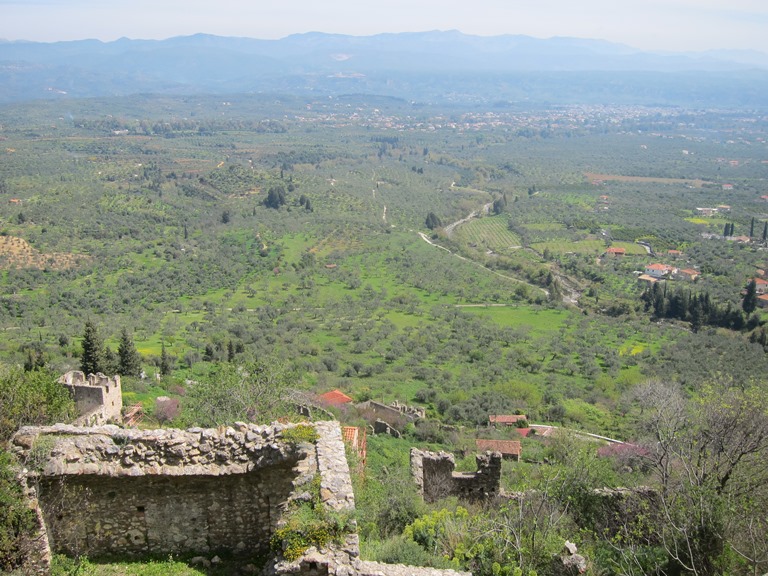 Greece Peloponnese: Taygetus range and the Mani, Byzantine Mystras, , Walkopedia