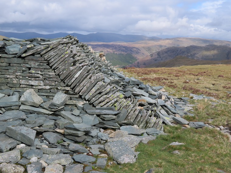 United Kingdom England Lake District, Coast to Coast, Lake District, Top of slate tramway above Honister Pass,  Borrrowdale, Walkopedia