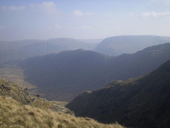 United Kingdom England Lake District, High Street, First part of our route up High Street, Walkopedia