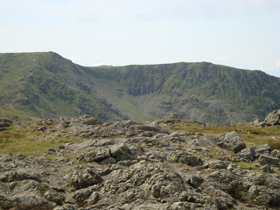 United Kingdom England Lake District, Swirl How and Great Carrs, Swirl How from Great Carrs, Walkopedia