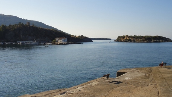 Greece Peloponnese: Taygetus range and the Mani, Sotrivanika to Kardamyli, Kardamyli, Walkopedia