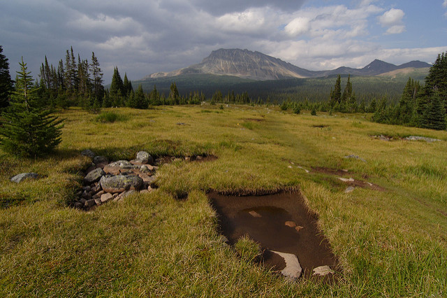 Canada Alberta: Jasper NP, Tonquin Valley, , Walkopedia