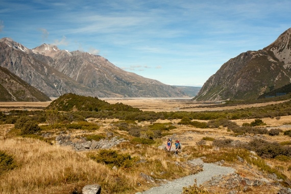 New Zealand South Island Mount Cook Area, Kea Point Track, , Walkopedia