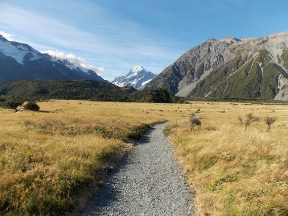 New Zealand South Island Mount Cook Area, Kea Point Track, , Walkopedia