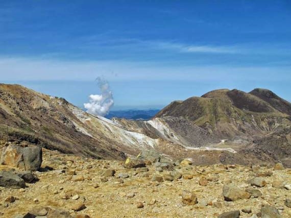 Japan Kyushu, Mount Kuju, Kyushu Kuju, Walkopedia