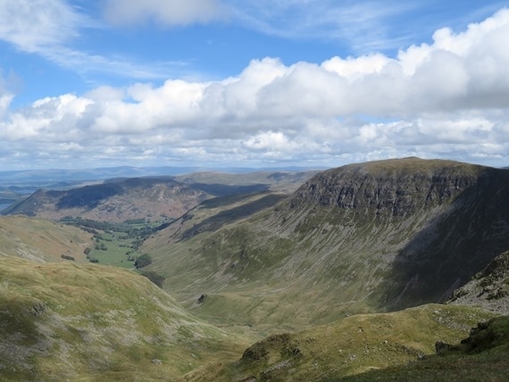 United Kingdom England Lake District, Helvellyn and Striding Edge, Patterdale and St Sunday Crag from Helvellyn, Walkopedia