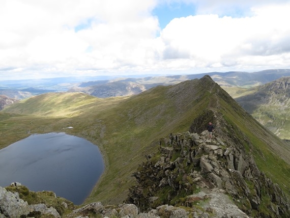 United Kingdom England Lake District, Helvellyn and Striding Edge, Striding Edge, Walkopedia