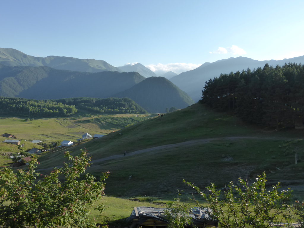 Georgia Gt Caucasus Tusheti and Khevsureti, Atsunta Pass (Tusheti to Khevsureti), View from Omalo, Walkopedia