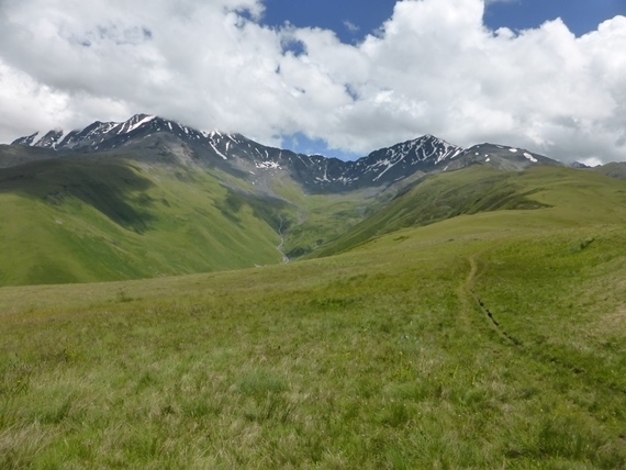 Georgia Gt Caucasus Mts, Greater Caucasus Mountains, Atsunta Pass, Walkopedia