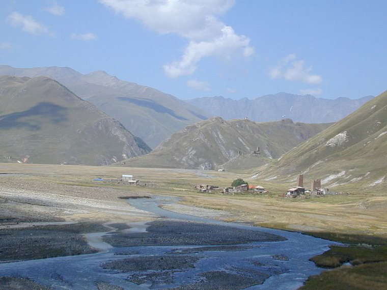 Georgia Gt Caucasus Mts, Greater Caucasus Mountains, Truso Valley - Villages of Abano and Zakagori, Walkopedia