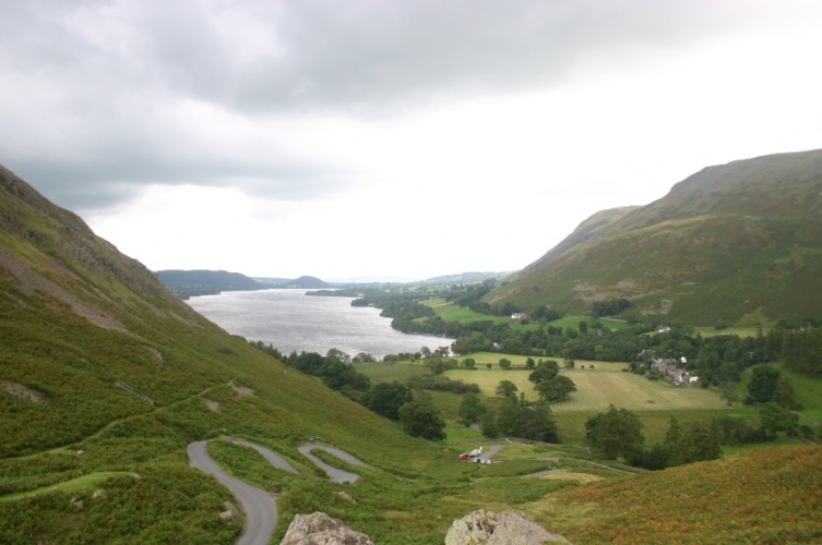 United Kingdom England Lake District, Martindale, Martindale - Above Howton Dale, onto Ullswater, Walkopedia