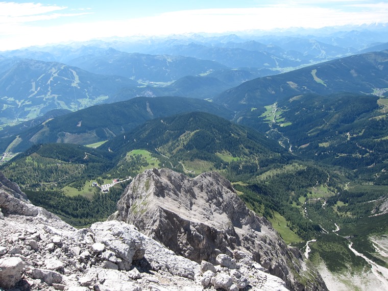 The Dachstein: Schladminger Tauern from summit area - © William Mackesy
