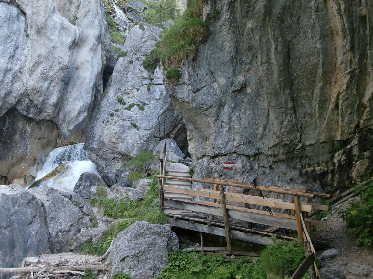 Austria The Dachstein, Anton-Baum Weg/ Silberkarlamm, Silberkarklamm , Walkopedia