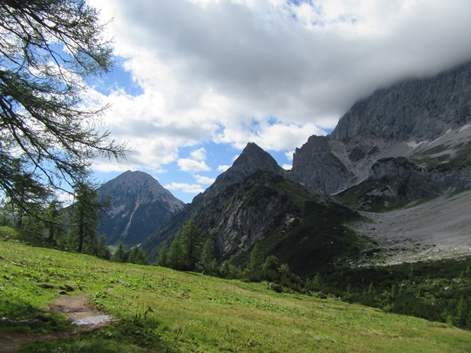 Austria The Dachstein, Pennerweg, Tor pass, Walkopedia