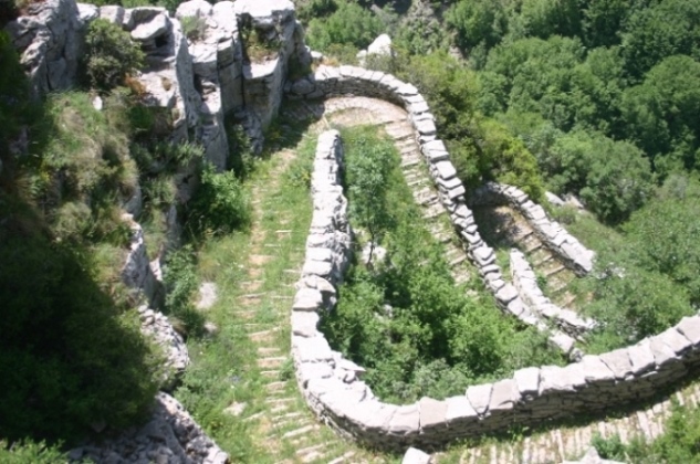 , Pindos/Vikos Circuit, Famous mile track, Walkopedia