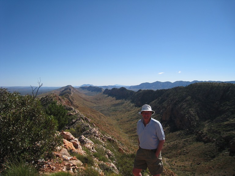 Australia Northern Territory, Larapinta Trail, From Counts Point, Walkopedia