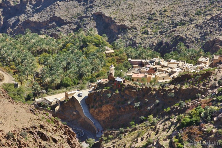 Oman Western Hajar Mts: Jebel Akhdar, Upper Wadi Mistall, Wukan Village , Walkopedia