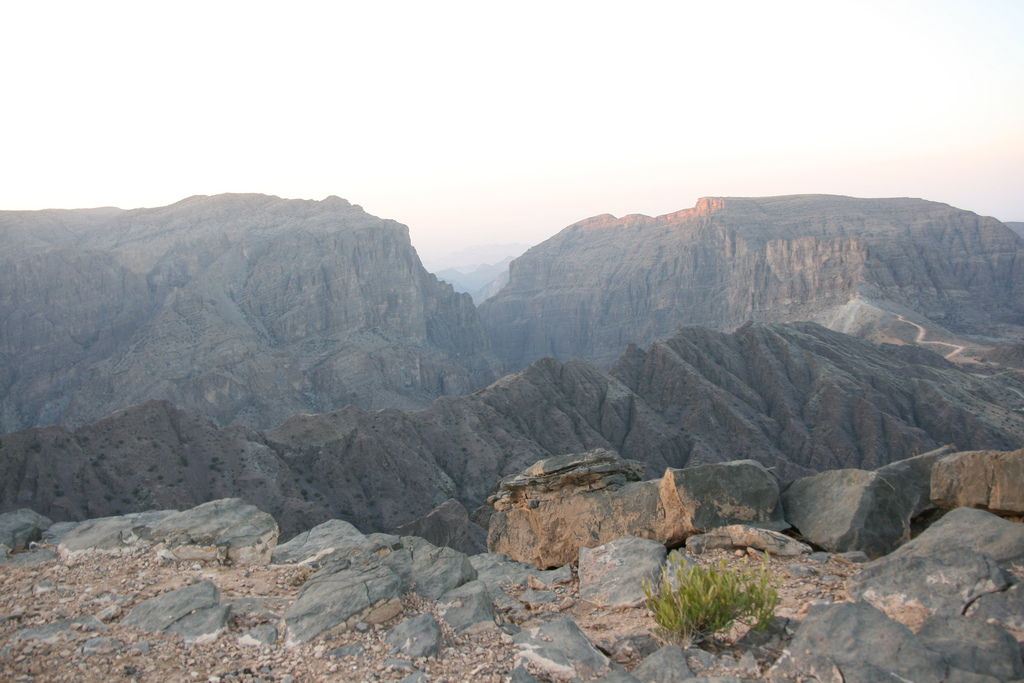 Oman Western Hajar Mts: Jebel Akhdar, Southern Sayq Rim Villages, , Walkopedia