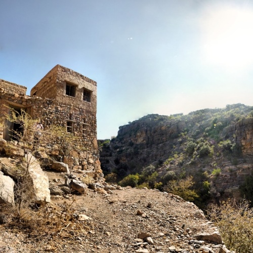 Oman Western Hajar Mts: Jebel Akhdar, Southern Sayq Rim Villages, , Walkopedia