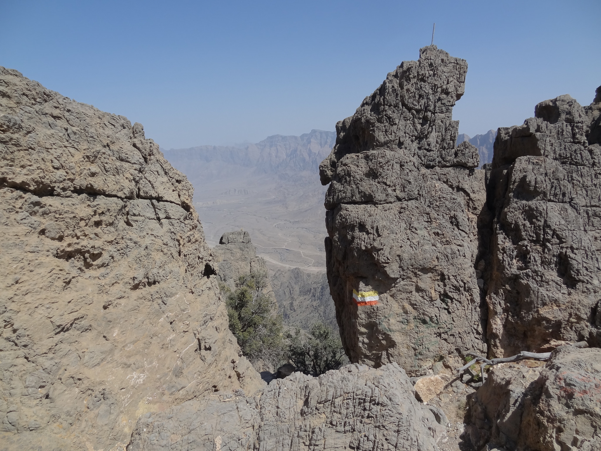 Oman Western Hajar Mts: Jebel Akhdar, Southern Sayq Rim Villages, , Walkopedia