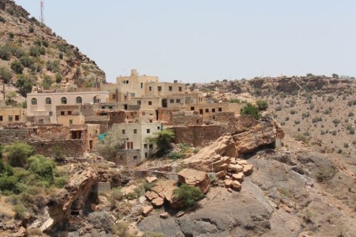 Oman Western Hajar Mts: Jebel Akhdar, Southern Sayq Rim Villages, , Walkopedia