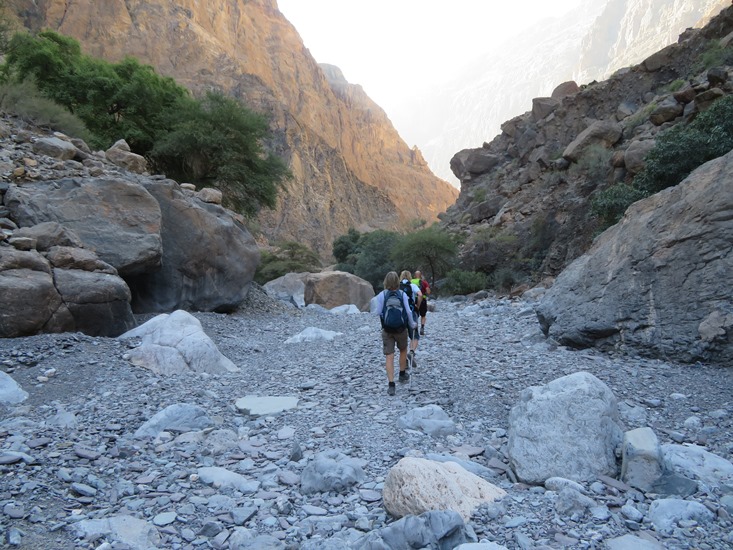 Oman Western Hajar Mts: Jebel Akhdar, Wadi Muaydin , , Walkopedia