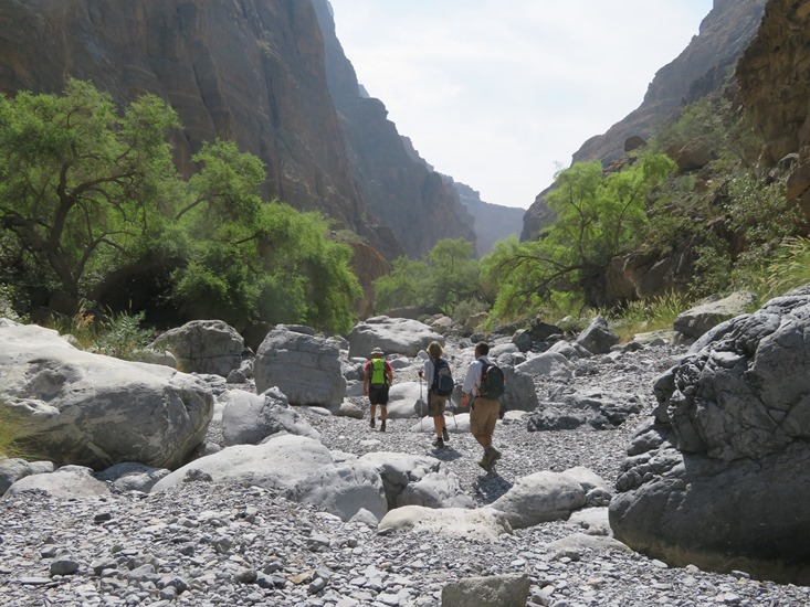 Oman Western Hajar Mts: Jebel Akhdar, Wadi Muaydin , , Walkopedia