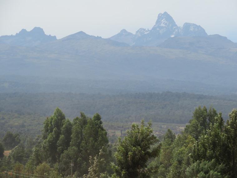 Kenya Mount Kenya, Mount Kenya, From near Nanyuki, Walkopedia