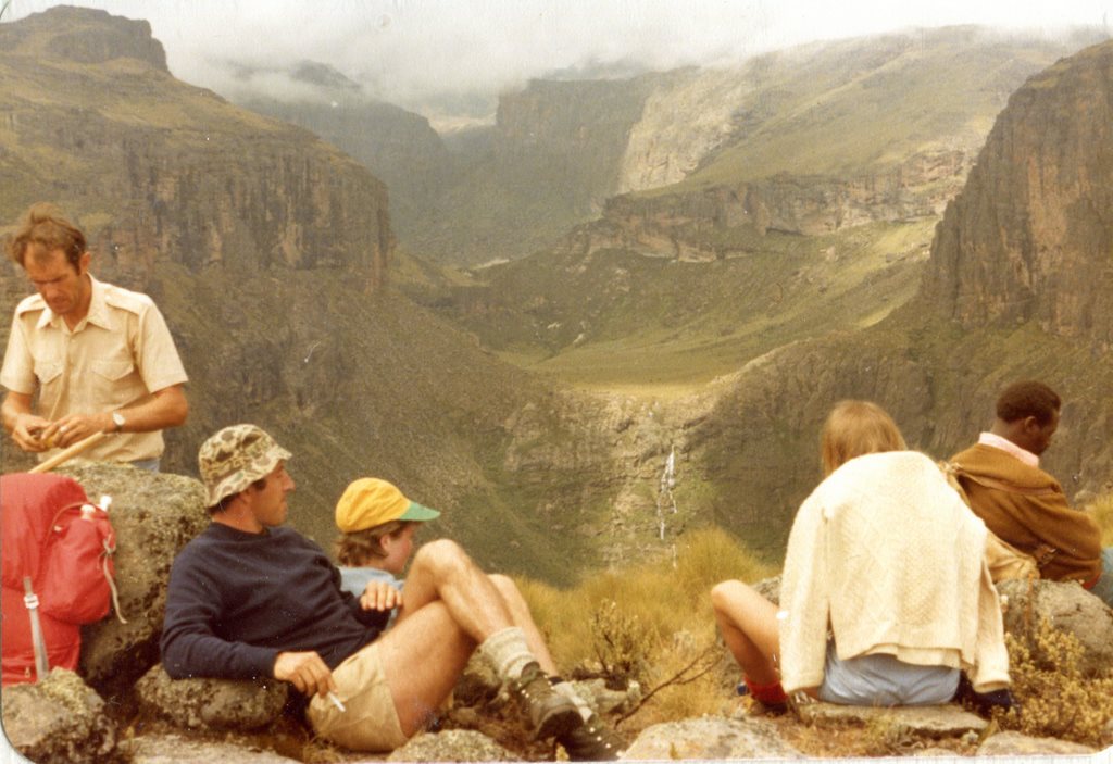 Kenya Mount Kenya, Mount Kenya, Rest near Viviennes Falls Mt Kenya, Walkopedia