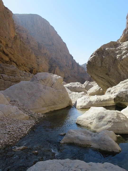 Oman Eastern Hajar Mountains, Wadi Bani Khalid, , Walkopedia