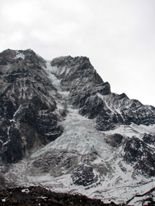 India Sikkim and nearby, Goecha La/Dzongri, Pandim, split by 1,500m glacier, Walkopedia