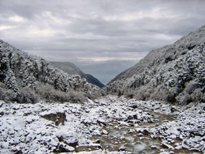 India Sikkim and nearby, Goecha La/Dzongri, Prek Chu after snowfall, Walkopedia